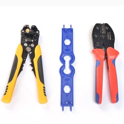 Easy Installation Home Appliance Solar Pv Cable Stripping And Crimping Tool Kits