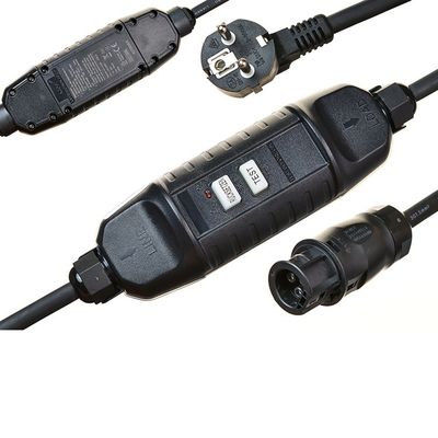 Home Voltage Rate 16A/250V Angled Schuko Plugs And Sockets With Betteri BC01 Connector