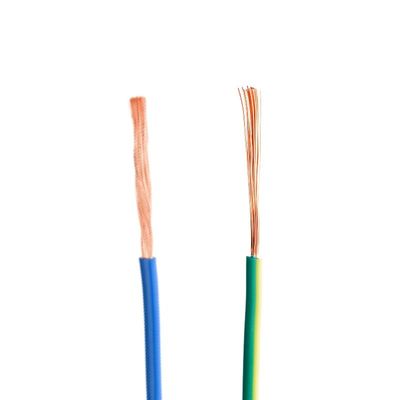 H05v-k 0.5 / H07v-k 300/500v PVC aislado único 1x16/0.2 1x24/0.2 1x32/0.2 conductor de cobre cable eléctrico de construcción de la casa de alambre