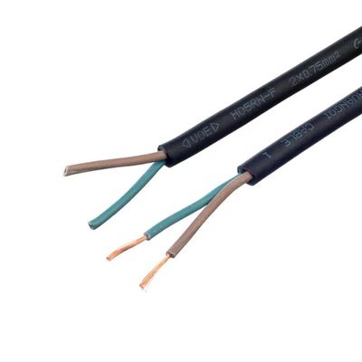 Cables eléctricos industriales a prueba de agua Torre de cable 60C Cobre resistente al calor caucho de trabajo pesado Ho7rn F-single o 2 núcleos