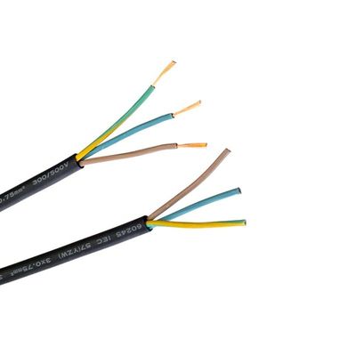 Cables de control de aislamiento de caucho H05rn f VDE Cables de alimentación para productos de cobre