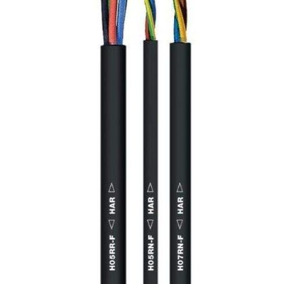 H05rn f 2x0 5 Cables eléctricos flexibles envueltos para necesidades eléctricas de 300/500 V