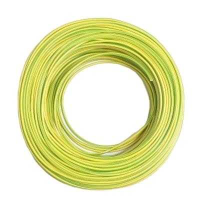 300/500v H05v k Cable conductor de cobre eléctrico con cable de energía aislante de PVC en 0,75 mm2 estándar de cable único