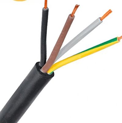 Especializada en el VDE de caucho de chaqueta de 4 núcleos H07rn f cable para aplicaciones de trabajo pesado