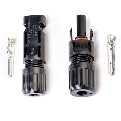 IP67 a prueba de agua 30A 1000V DC 4mm2 Adaptador de enchufe solar para cable de extensión solar polar Cables y conectores fotovoltaicos solares aislados