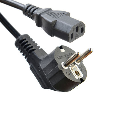Correa KC cables de alimentación estándar cables de extensión con extremo masculino CEE/16 3 puntas Schuko enchufe cable H05VV-F/H05RN-F 3x0.75-1.5MM2
