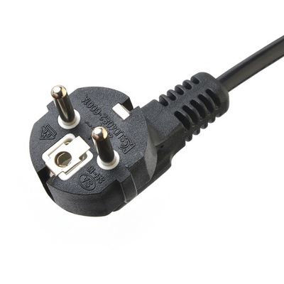 Conector estándar KC C19 Cables de extensión de cable de alimentación de cobre con protección aislante H05VV-F/H05RN-F 3x0.75-1.5MM2