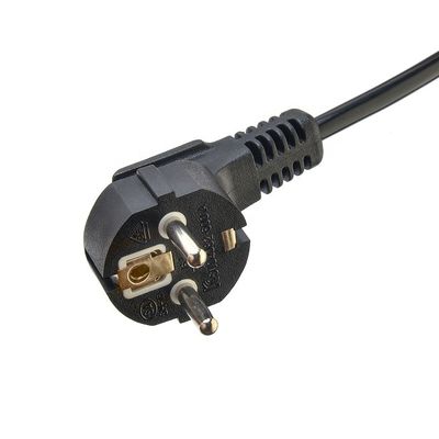 Conector estándar KC C19 Cables de extensión de cable de alimentación de cobre con protección aislante H05VV-F/H05RN-F 3x0.75-1.5MM2