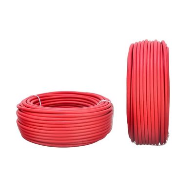300/500V PVC aislamiento núcleo sólido BV 1X0.5mm2 alambre eléctrico rojo para dispositivos de alimentación