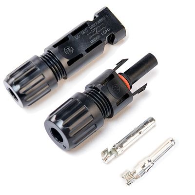 Conector solar a prueba de agua con certificación TUV aislado 30A 1000V DC 8mm Conector femenino grado de protección IP67 500 pares/CTN