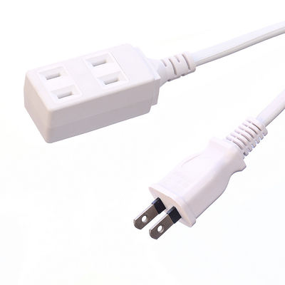 2X2mm2 Conductor de cobre sin oxígeno JET 2 Pin Plug Tipo de extremo masculino Japón PSE Cordón de extensión de portátil estándar