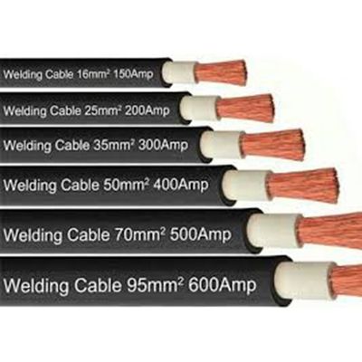 Cable de soldadura de doble aislamiento de 16 mm2 a 95 mm2 para energía eléctrica y electrodomésticos
