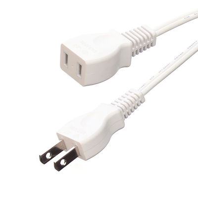 2 pines VFF 2X1.25mm2 Japón PSE cable de alimentación estándar Cordón de extensión de computadora portátil con conductor de cobre en cadena sin oxígeno