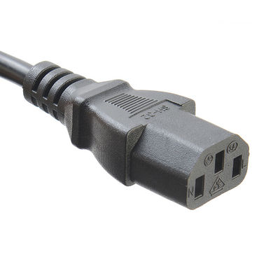 Cabo negro Sudáfrica SABS estándar electrodomésticos Cables de alimentación Cables de extensión para uso residencial / de uso general