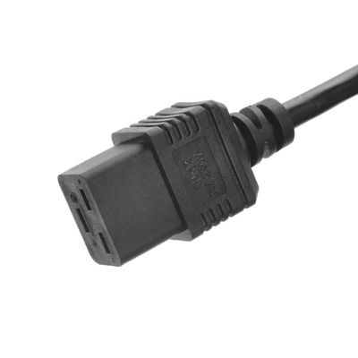 Software de soporte personalizado Reingeniería SABS Cable de conector estándar C19 para Sudáfrica Cables de alimentación Cables de extensión