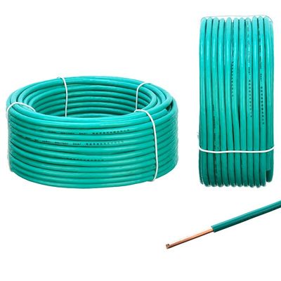 VDE H07V-U 450/750V alambre de núcleo único de bajo voltaje para electrodomésticos Cables de alimentación eléctrica Rango de temperatura -5C a 70C