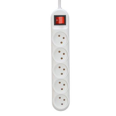 Correa de alimentación Israel Tipo 5 Pin Multi Socket Plug Cordón de extensión de soporte personalizado Extensión de cable estándar VDE H05vv-f 3g1