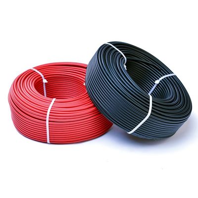 DC 1500V H1Z2Z2-K 1X25MM Cable solar de cobre enlatado XLPE para el sistema de energía solar -40C a 90C