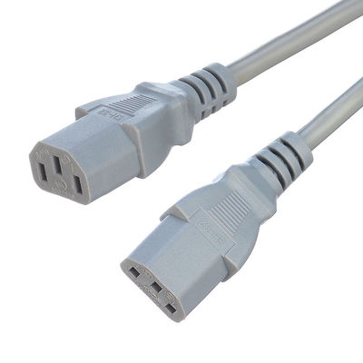Commercial Grade CCC Certified Computer Power Cord Y Splitter 3C Plug with 2 Way C13 Plug Socket 16a 3pin el cable de energía de la computadora es de grado comercial CCC Certified Computer Power Cord Y Splitter 3C Plug with 2 Way C13 Plug Socket 16a 3pin