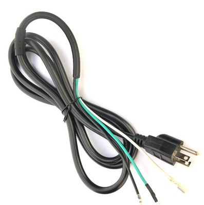 Cables de alimentación Cables de extensión ETL Cordón de alimentación estándar Marrón longitud 5FT / OEM Black Plug Socket 2 pin Cordón de alimentación para electrodomésticos
