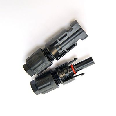 Cable fotovoltaico solar 1m 2m 3m 4m conector de cable fotovoltaico cable solar conector de rama fotovoltaica 10 AWG cable solar 10mm para gastos aéreos