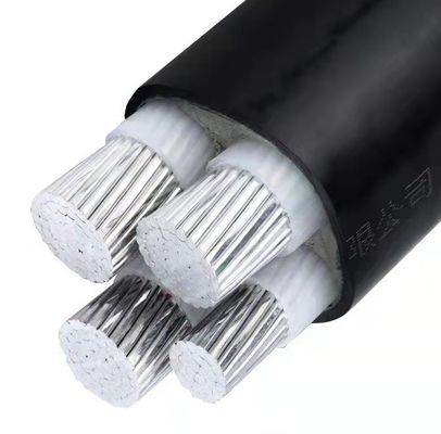 YJLV 4x150mm2 Cable de alimentación de aluminio conductor para central solar con certificación CCC y voltaje nominal 600-1000V