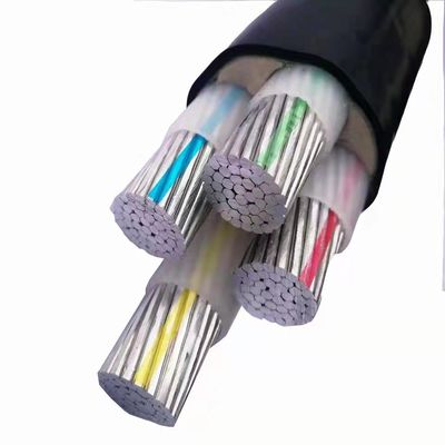 YJLV 4x150mm2 Cable de alimentación de aluminio conductor para central solar con certificación CCC y voltaje nominal 600-1000V
