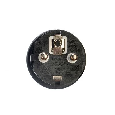 Cordón de extensión exterior 3x1.5mm2 Cable de alimentación 220v Cable de alimentación con 2 polos enchufe impermeable con conexión a tierra estándar 16A/250V