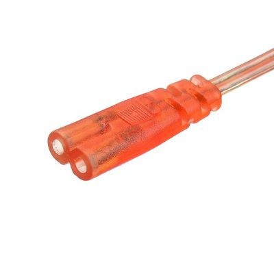 Commercial Direct 2.5A 2 Pin Plug Cables de alimentación Black Kettle Plug con conector VDE del cable de alimentación IEC60320 C7