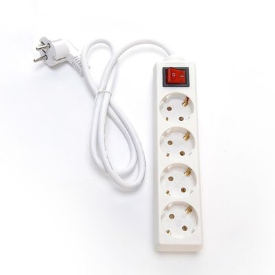 Red SDK 250V Cordón de Extensión Socket Universal 3m 5m Cable 4 agujeros Correa con 3x4 Cable de alimentación 16A Enchufe eléctrica