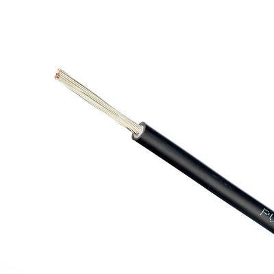 1x4mm2 XLPO XLPE Cable fotovoltaico enlatado Cooper TUV Aprobada protección UV para sistemas de paneles solares Confiada por la certificación TUV