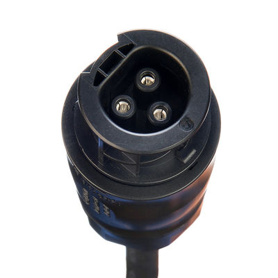 Cable de microinversor fotovoltaico solar de conductor de cobre sin oxígeno BC01 Schuko Plug IP68