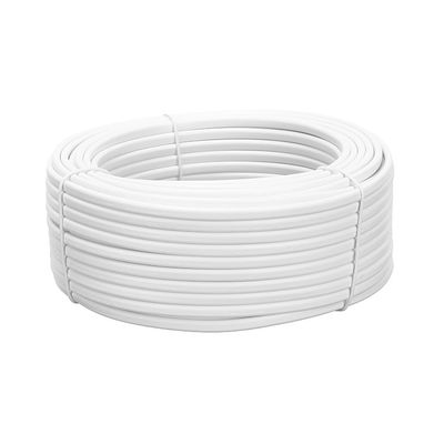 Cables de cobre blancos con certificación H03VVH2-F 300/300V Flexibles de 2x0,75 mm2 para edificios domésticos