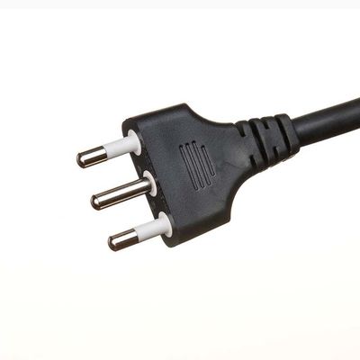 Negro 16awg BC01 y 220v 10m Cable de extensión solar IMQ estándar 3 puntas US Cordón de alimentación libre de oxígeno Barred de cobre