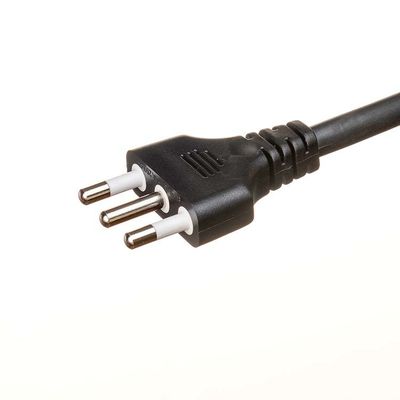 Negro 16awg BC01 y 220v 10m Cable de extensión solar IMQ estándar 3 puntas US Cordón de alimentación libre de oxígeno Barred de cobre