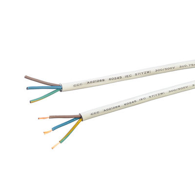VDE estándar H03rn-f H05rn-f H07rn-f 1 a 4 núcleo 0,5 0,75 1,5 2,5MM 2 para el hogar y el rango de temperatura exterior -5C a 70C