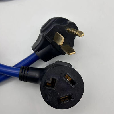 20A 110V Cable eléctrico y extensión Wre 50 Amp Rv Cordón de extensión de trabajo pesado Nema 3 Pin 10-50P Enchufe STJW 3/14 3/12 3/10 AWG 10-50