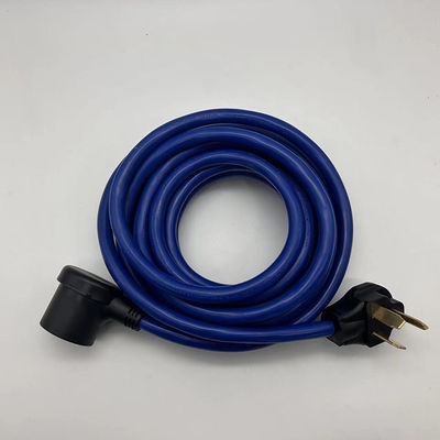 20A 110V Cable eléctrico y extensión Wre 50 Amp Rv Cordón de extensión de trabajo pesado Nema 3 Pin 10-50P Enchufe STJW 3/14 3/12 3/10 AWG 10-50