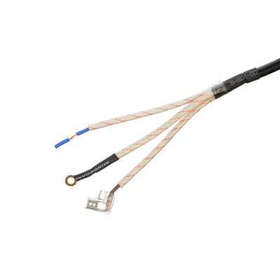 Personalización para Indonesia Cordón de extensión del cable de alimentación SNI Cordón de extensión 1.8M/ OEM Tratamiento de extremo tubo de contracción térmica y tubo de fibra de vidrio