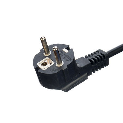 Personalización para Indonesia Cordón de extensión del cable de alimentación SNI Cordón de extensión 1.8M/ OEM Tratamiento de extremo tubo de contracción térmica y tubo de fibra de vidrio