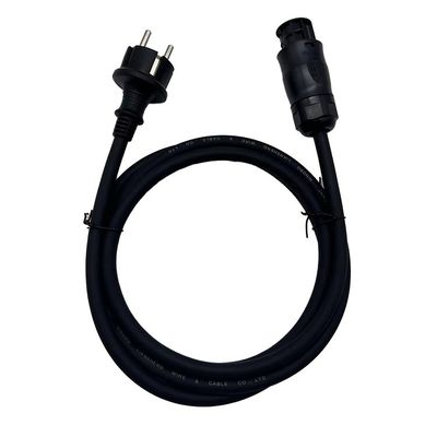 S Certified Swiss Waterproof Plug IP55 AC Power Cord with Betteri BC01 IP68 Certification Standard DIN VDE 0620/EN 50075 1990