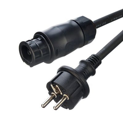 Conector de cables de conexión para paneles solares con conector de conector IP68 para el inversor de paneles solares H07RN-F