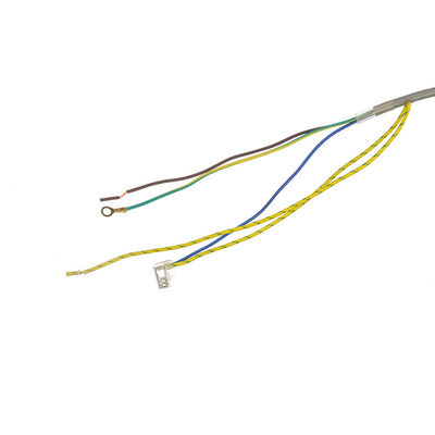Conector de cable de alimentación Eu con anillos despojados de extremo abierto H05vv-f 3g1.0mm2 Cee7/7 Euro Cable de alimentación 1.5mm y conexión a tierra estándar