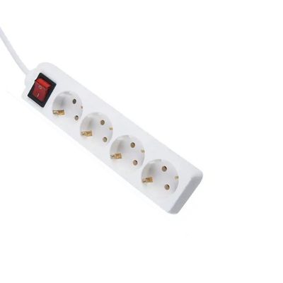 Conector universal de cable de extensión de 250V 3M 5M Cable de 4 agujeros Correa de alimentación 3x4 Cable de alimentación 16A para múltiples tomas y dispositivos
