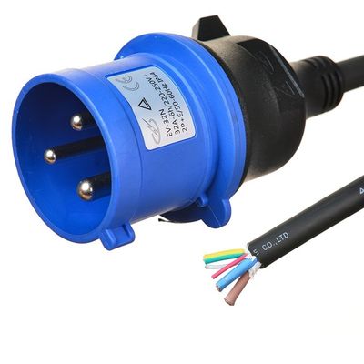 TPU Cable Evc revestido con goma 16a/480v H07bz5-f 5x2.5mm2 5g 2.5 1*0.5 Evblo para el rango de temperatura de carga del EV -40C a 90C