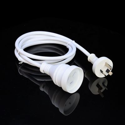 Cables de alimentación de toma de corriente impermeables Cables de extensión Australia SAA Corriente nominal estándar 10A-16A Personalizado para electrodomésticos