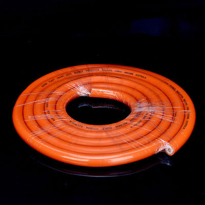 Cable de soldadura de aluminio de 35 mm de 600 amperes para máquinas de soldadura Rango de temperatura de -5 °C a 70 °C de grado industrial y de uso pesado