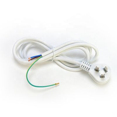 Cable de alimentación estándar de conexión a tierra 16A 3 cordones de extensión de pin Israel enchufe 3c x 2.5mm2 para personalización y accesorios
