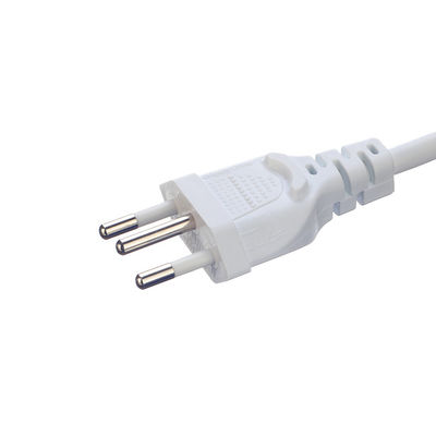 Personalización Brasil 10A/250V 3 Pin Plug 3x0.75MM2 PS4 Cable de alimentación para lámpara de sal Certificado por DIN VDE 0620/EN 50075 1990