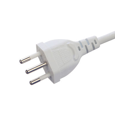 Personalización Brasil 10A/250V 3 Pin Plug 3x0.75MM2 PS4 Cable de alimentación para lámpara de sal Certificado por DIN VDE 0620/EN 50075 1990